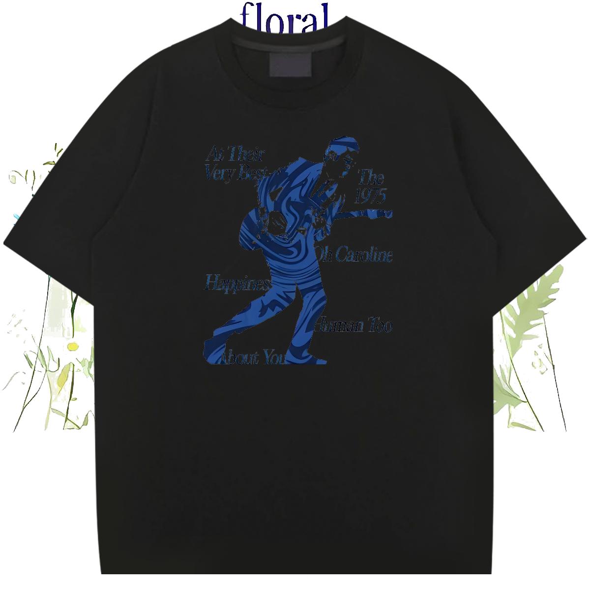 Designer Fashion Mens T Shirts Anime Print Couples T Shirts Casual Short sleeve Cotton Soft Wholesale Clothes
