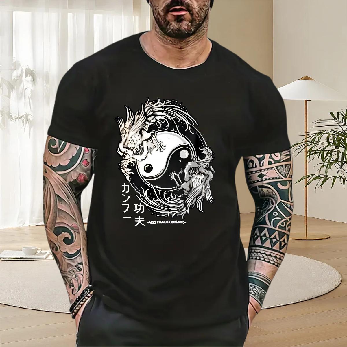 Soft T shirt Crew Neck Cotton Breathable Home Outdoor Men Tshirts Custom Printing DIY Customized Tees