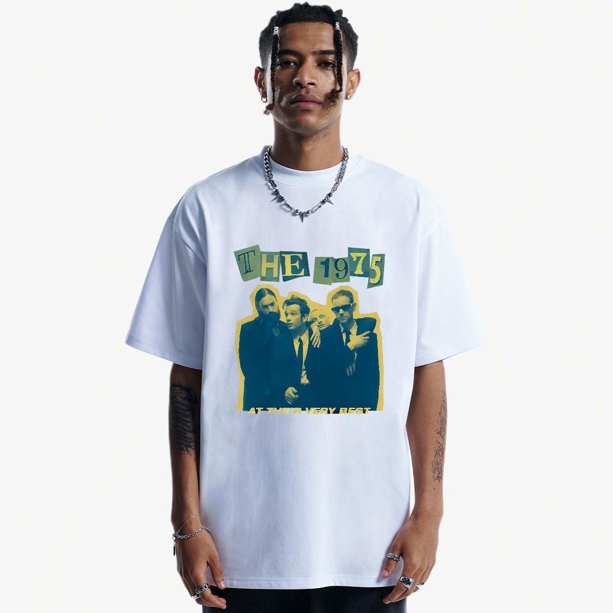 Stylist T Shirts Men DIY Printed Men Tops Tees Sport Breathable Crew Neck Classic Wear