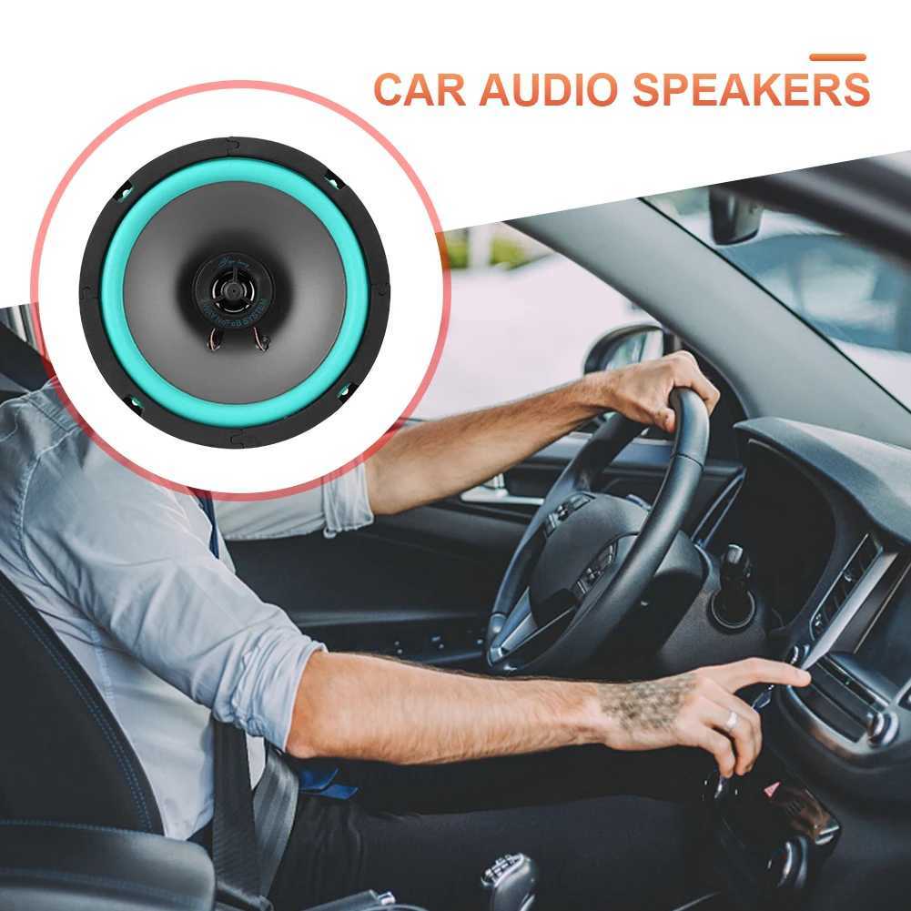 Car Audio 2Pcs 4/5/6 Inch HiFi Coaxial Subwoofer 100W/160W Car Automotive Audio Music Stereo 12V Full Range Frequency Car Speaker H250118