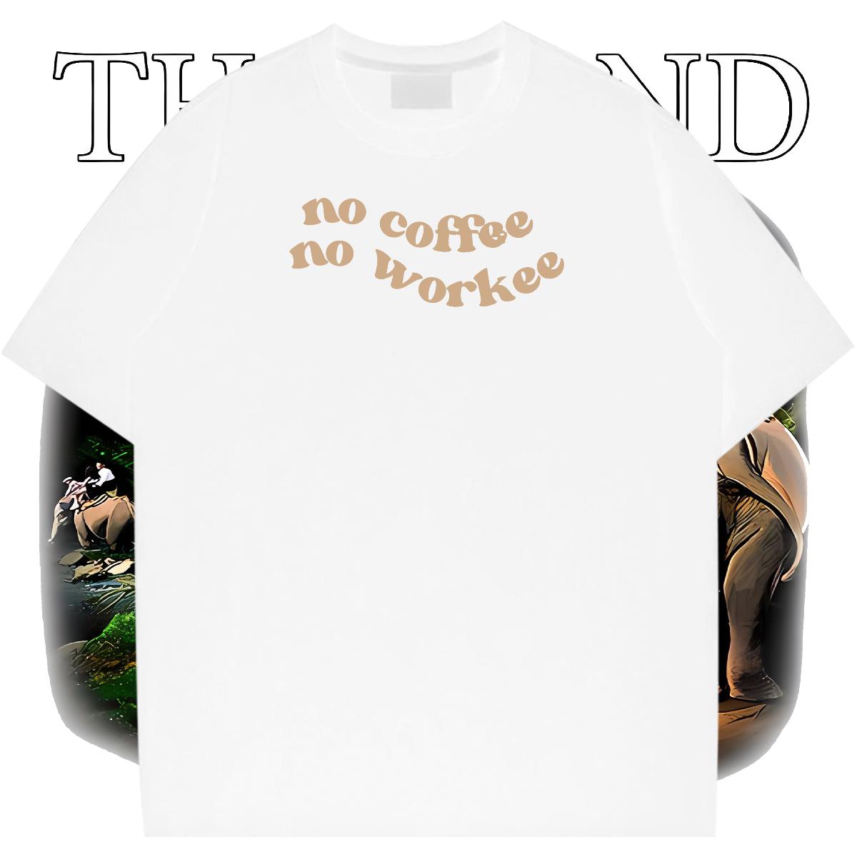 Popular T Shirt For Man High Street Hip Hop Cotton Breathable Soft Men Clothes T-Shirt Classic DIY Clothings
