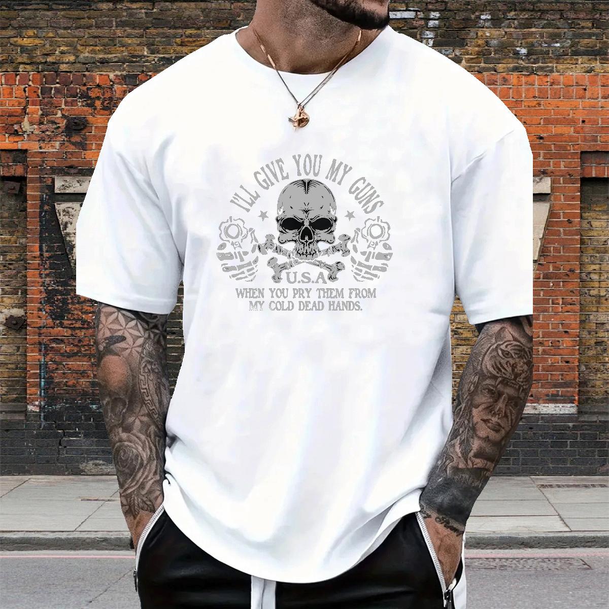 Cool Design Men T Shirts Cotton O Neck Short Sleeves Anime Printing Street Men Tshirts White Plus Size New Arrival Wear