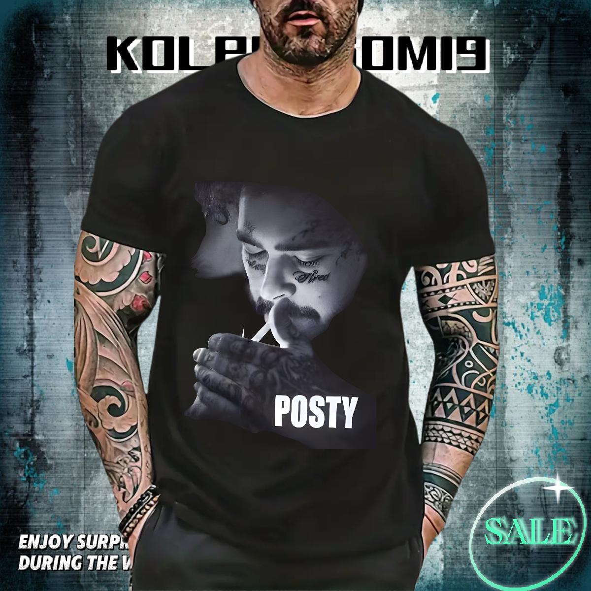 2024 Summer Mens T Shirts DIY Anime Men Tops Tees Daily Wear Cotton Breathable Comfortable Tops