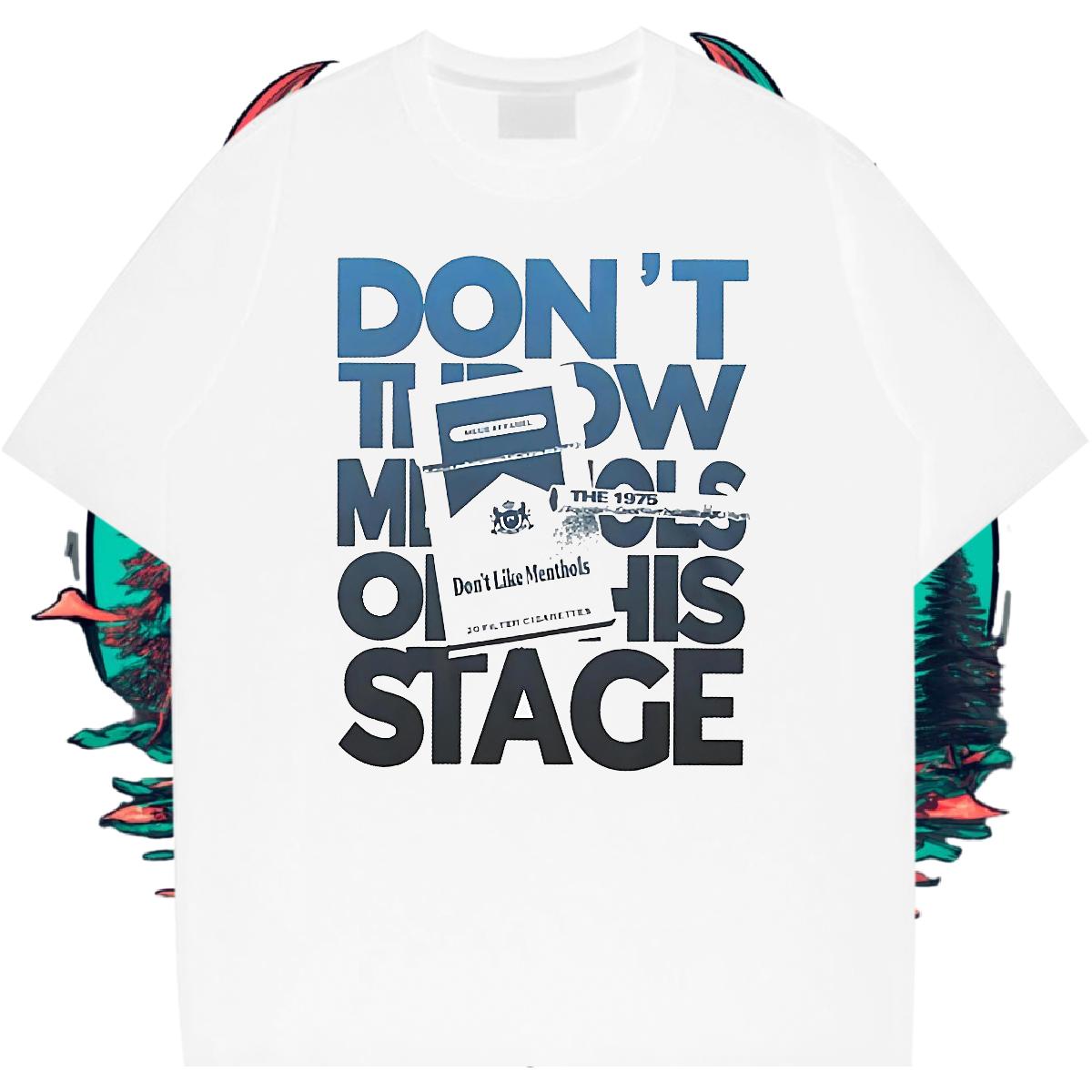 Cool Mens T Shirts Crew Neck Cotton Breathable Casual Mens Tshirts Anime Fashion Design Wear