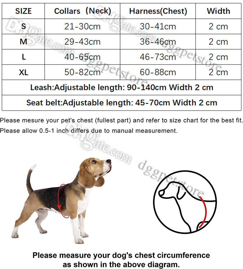 free shipping Step in Harness, Harness with Bone Buckle Designer Dog Collar Luxry Nylon Leash for Easy Dogs Walking Small Medium Large Breed Training 