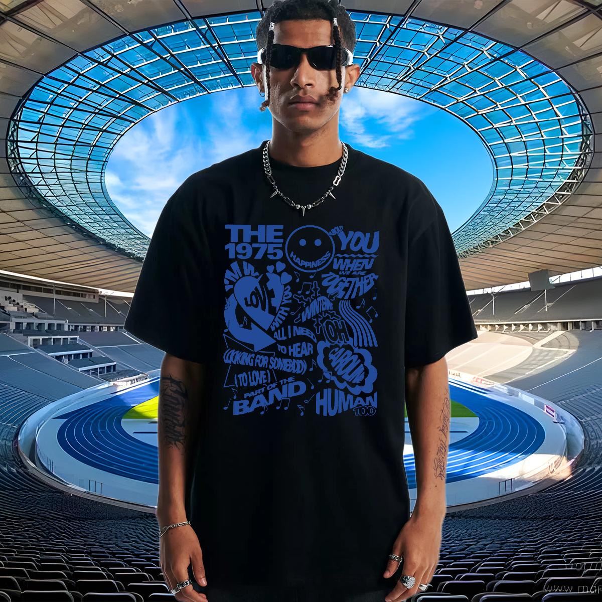 Popular Mens T Shirts Outdoor Cotton Breathable Soft Men Clothes T-Shirt 2024 Summer Graphic Clothings