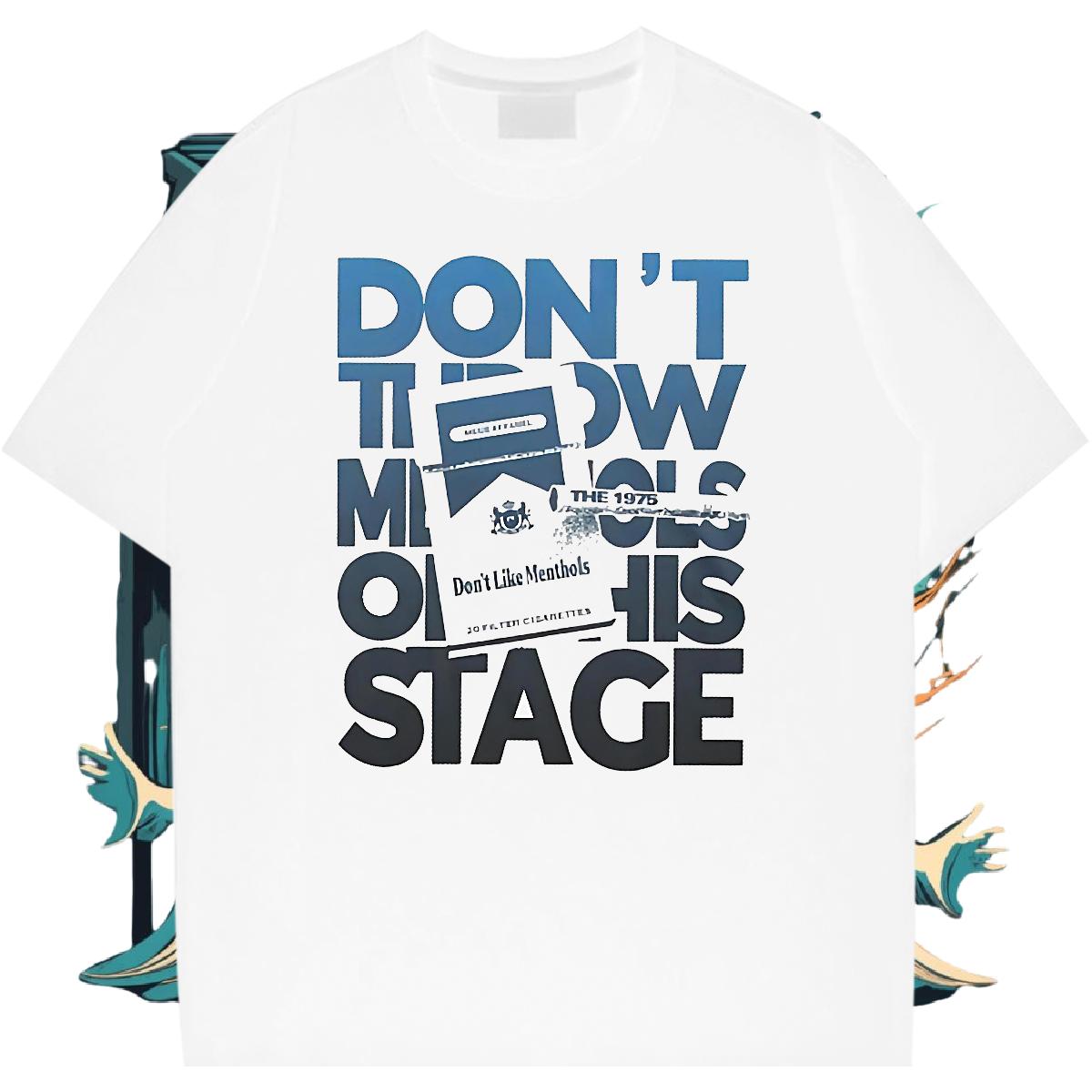 Loose Fit T-Shirts for Men Crew Neck Cotton Sport Mens Tshirts Graphic Fashion Design Tees Shirts