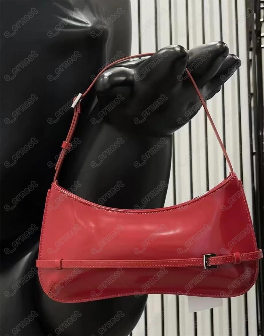 Retro Patent Leather Shoulder Bags For Women Luxury Designer Crossbody Bag Small Square Bag Fashion Lady Underarm Handbag Purse