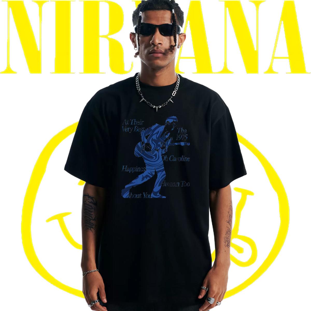 Fashion T Shirts Men Anime Print Hip Hop Men Clothes T-Shirt Breathable Short Sleeve Unisex Tops Shirt