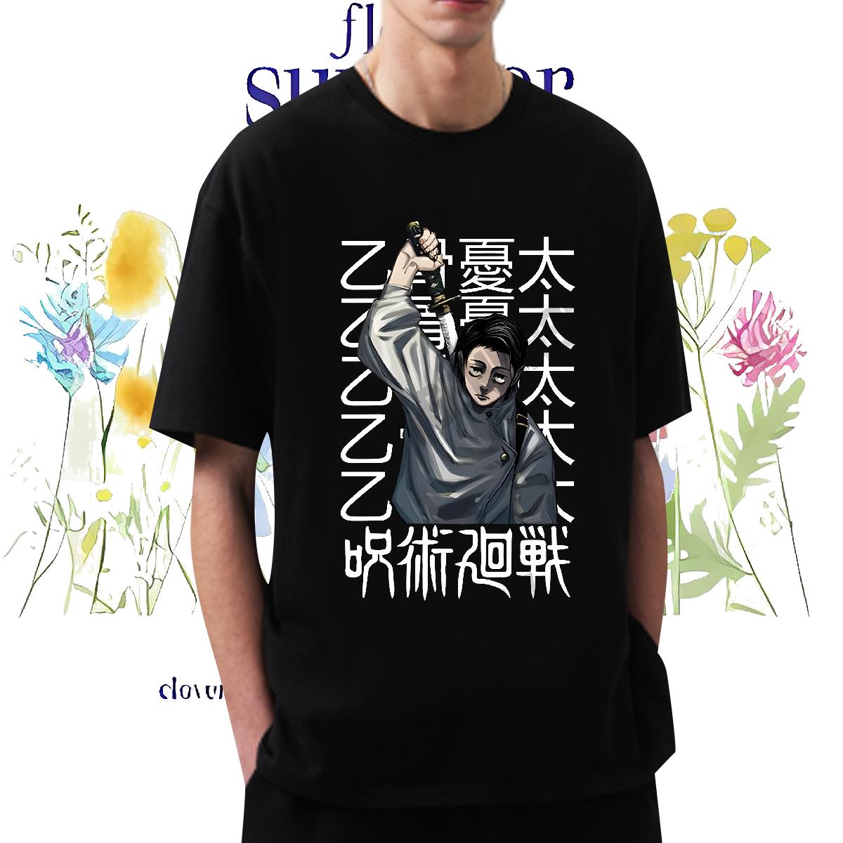 Classic T shirt Custom Cartoon Home Outdoor Couples T Shirts 180g Cotton Popular Clothes