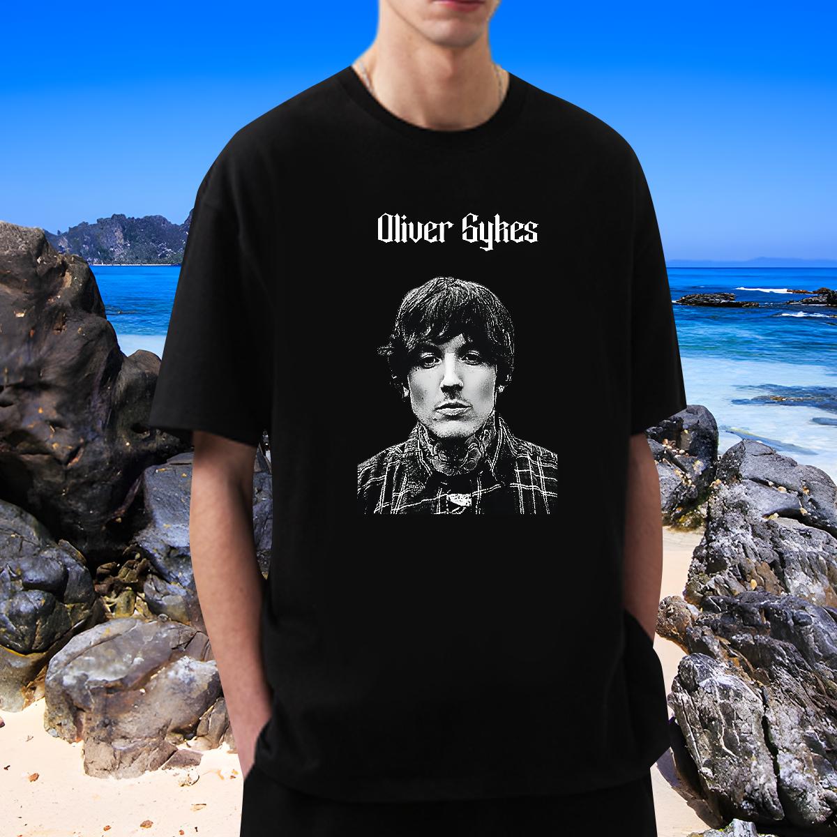 Stylist Mens T Shirts DIY Anime Street Men Tees Breathable Crew Neck Cotton Loose Fit Tee Shirt