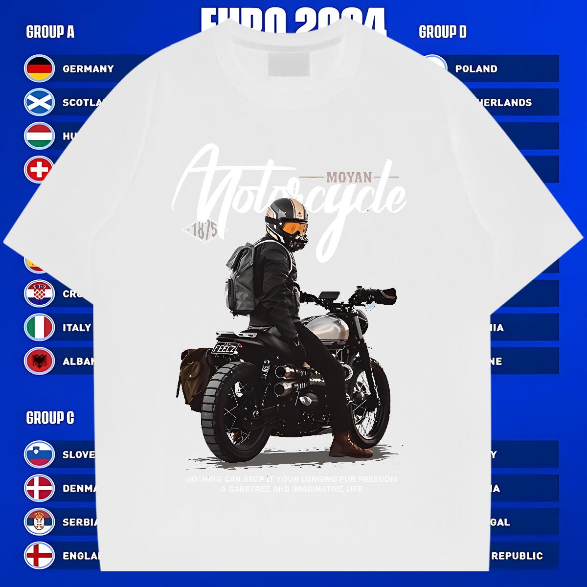 Fashion Casual Man T Shirts 180g Cotton Casual Beach Men Tshirts Custom Printing Wholesale Wear
