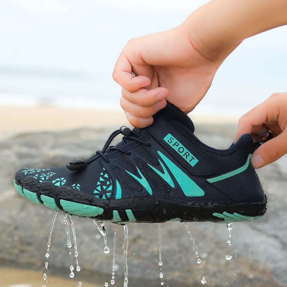 Water Swimming Shoe Men Aqua Barefoot Five Fingers Woman Breathable Hiking Wading Shoes Beach Outdoor Upstream Sneakers 3fc3a