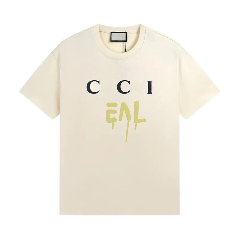 Designer Men Womens Streetwear T Shirt Mens Short Sleeve Tees Couples Letter Printing Tops Asian Size S-5XL