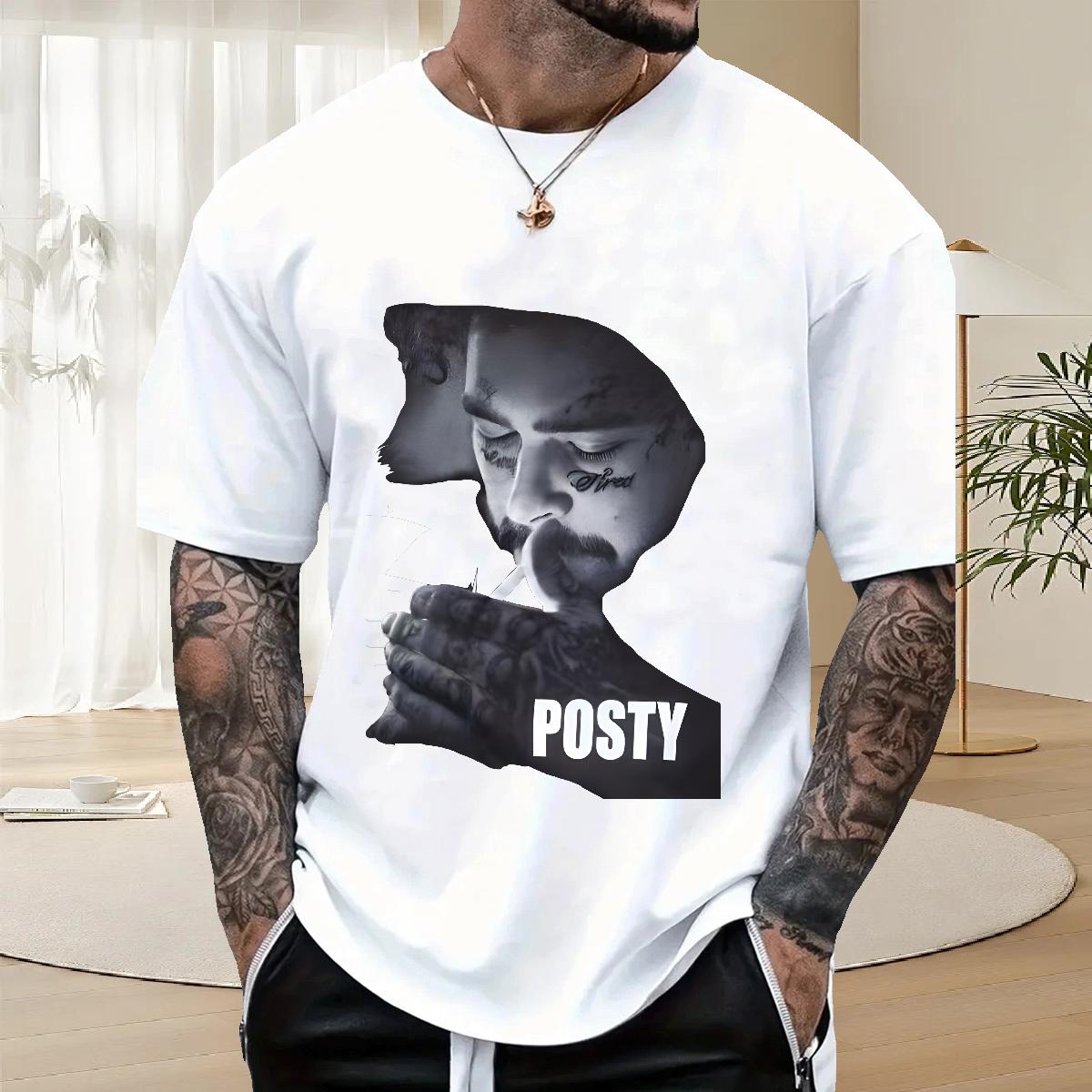 2024 Summer Man T Shirts Custom Cartoon Men Tees Casual Beach Cotton Breathable Short Sleeve Popular Wear
