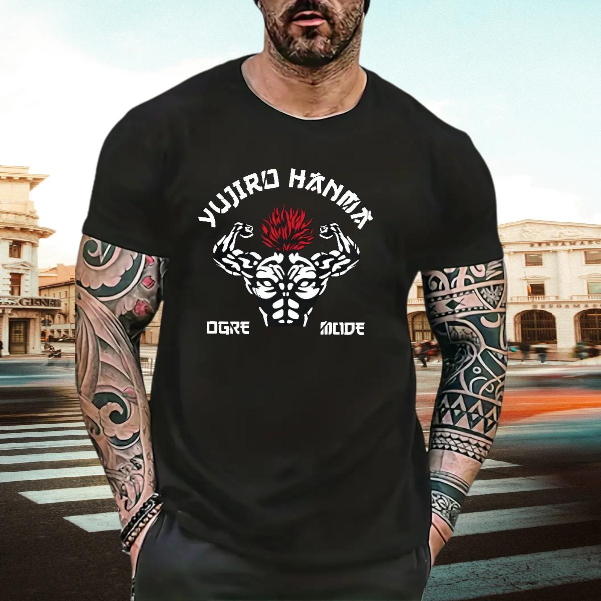 Designer Fashion Mens T Shirts Anime Mens Tshirts Summer Casual O-Neck Short Sleeve Cotton Brand Top Tees