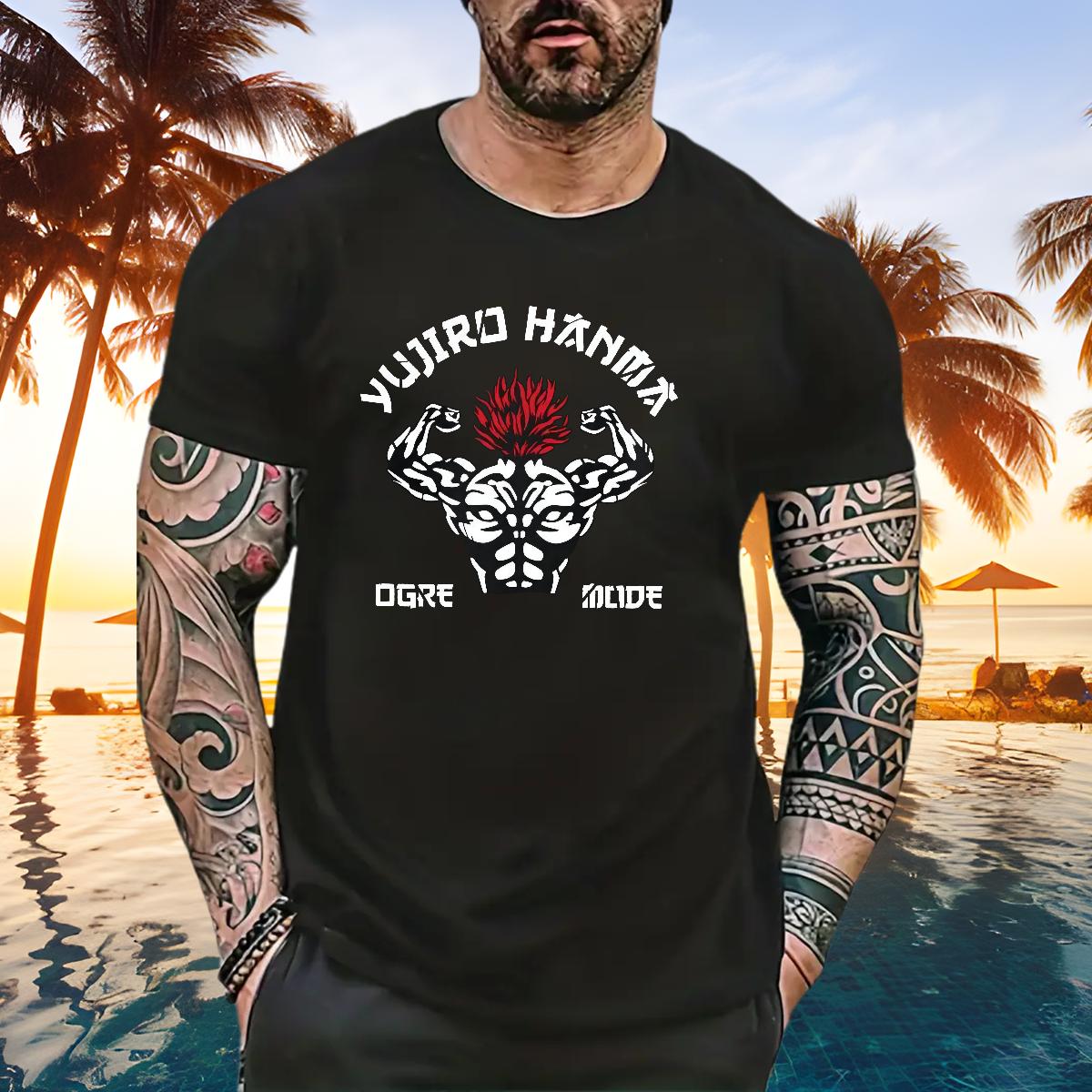 Designer Men T Shirts Street Wear Breathable Crew Neck Cotton Tshirts New Arrival Custom Printing Tops