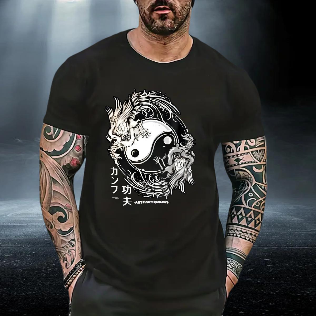 Cool Design Man T Shirts Crew Neck Cotton Summer Casual Men Clothes T-Shirt DIY Logo Fashion Wear