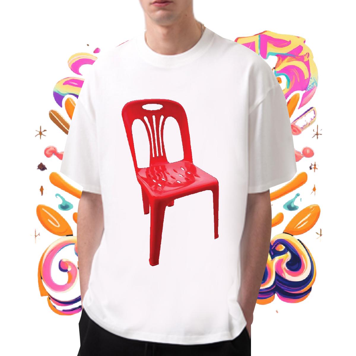 2024 DIY T Shirt For Man Anime Anime Printing Street Tshirts Crew Neck Cotton Breathable Loose Fit Clothes