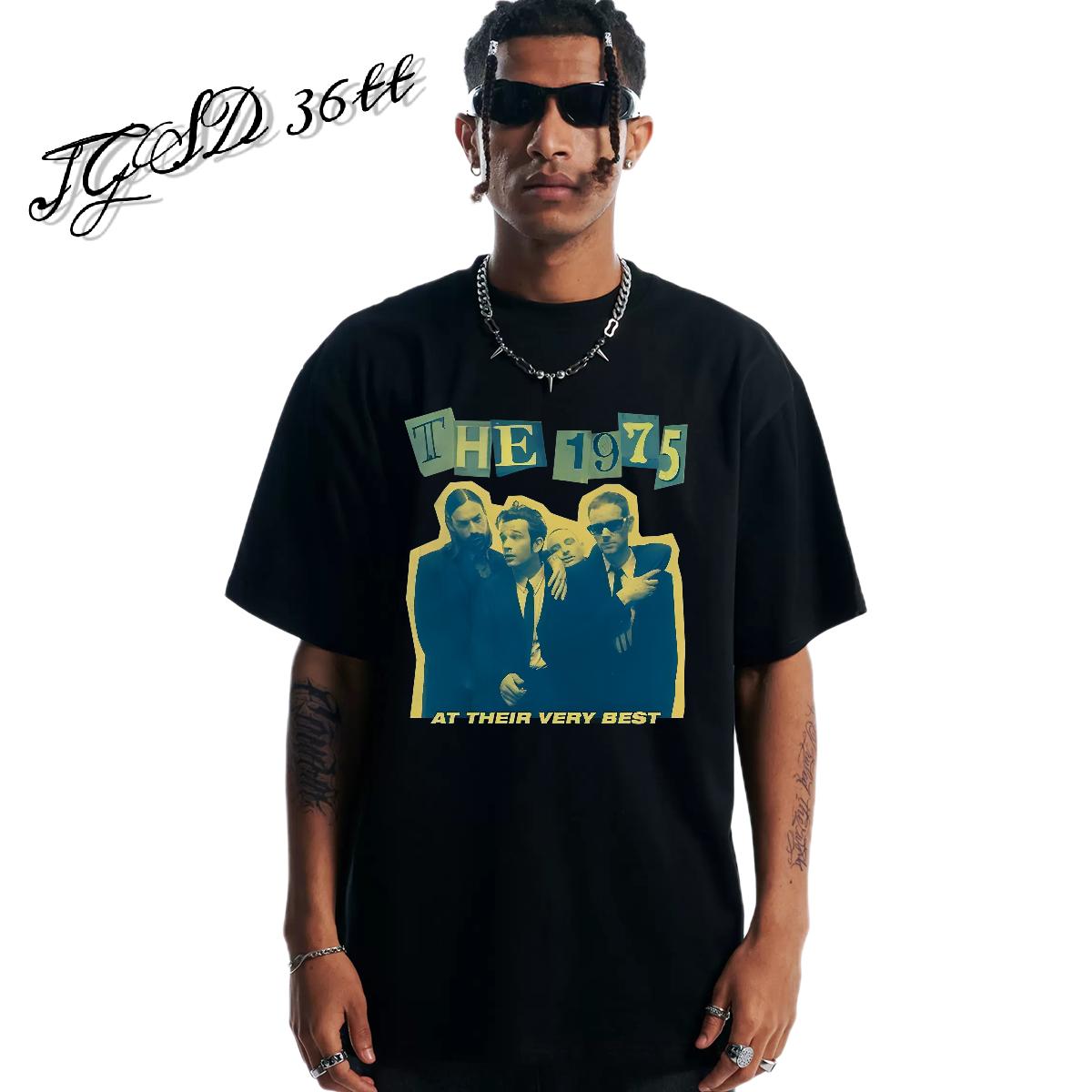 Designer Mens T Shirts Custom Print Plus Size Men Tees Daily Outfit Breathable Crew Neck Cotton Classic Wear