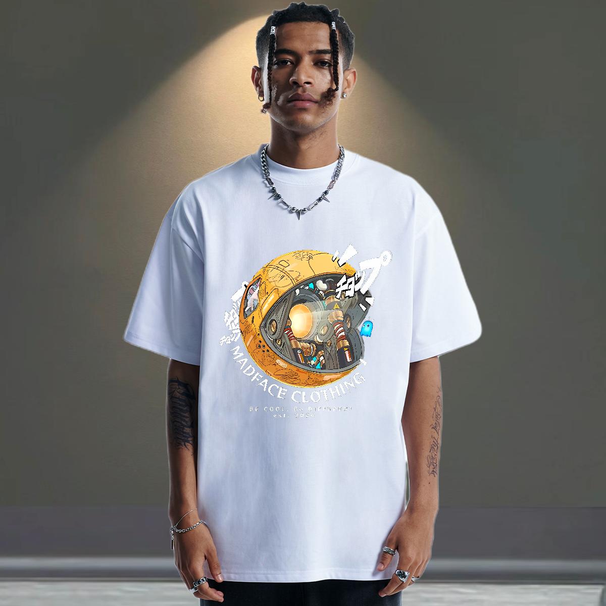 Cool T Shirts Men O-Neck Short Sleeve Cotton Street Tshirts Custom Custom Tops