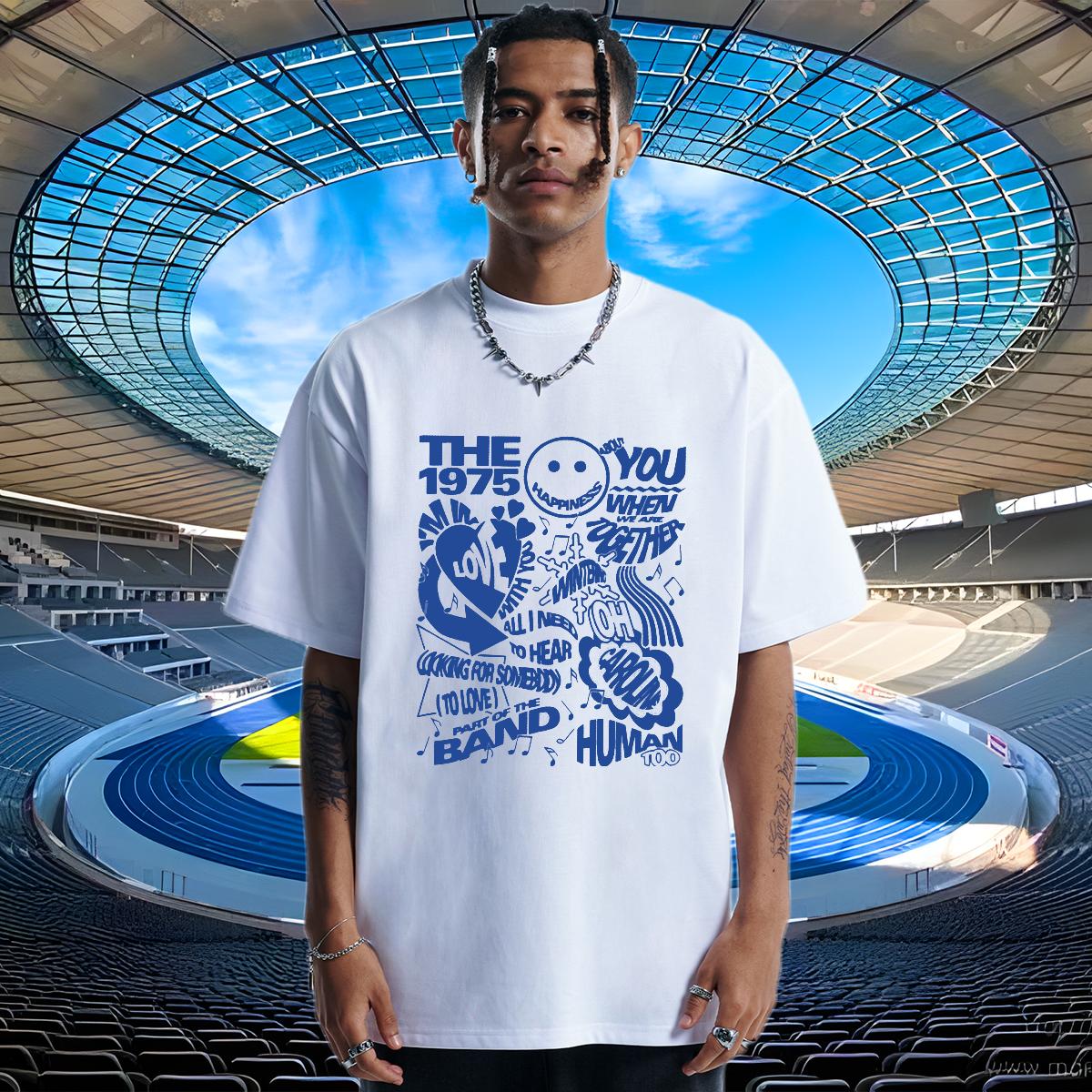 Popular Mens T Shirts Outdoor Cotton Breathable Soft Men Clothes T-Shirt 2024 Summer Graphic Clothings