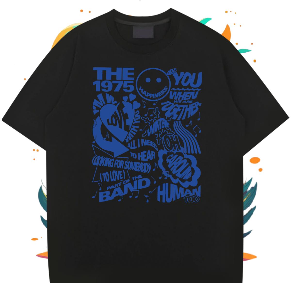 Brand T-Shirts for Men Beach Cotton Breathable Soft Couples T Shirts 2024 Summer Cartoon Print Top Tees