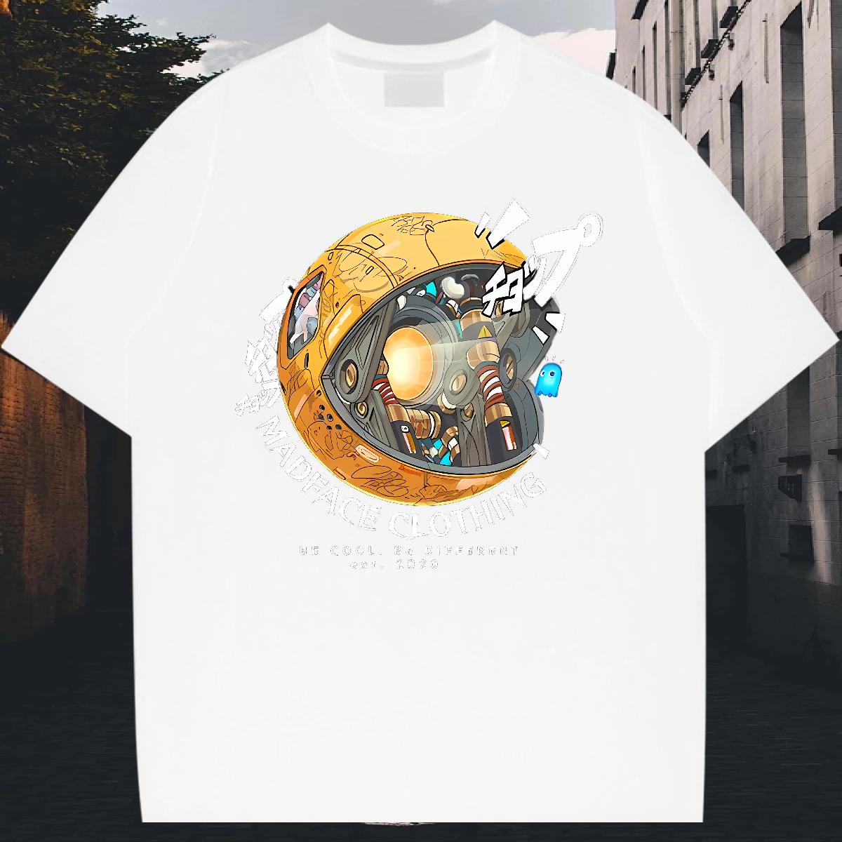 High Quality T Shirts Men O-Neck Short Sleeve Cotton Hip Hop Street Men Clothes T-Shirt DIY Printed New Arrival Clothes