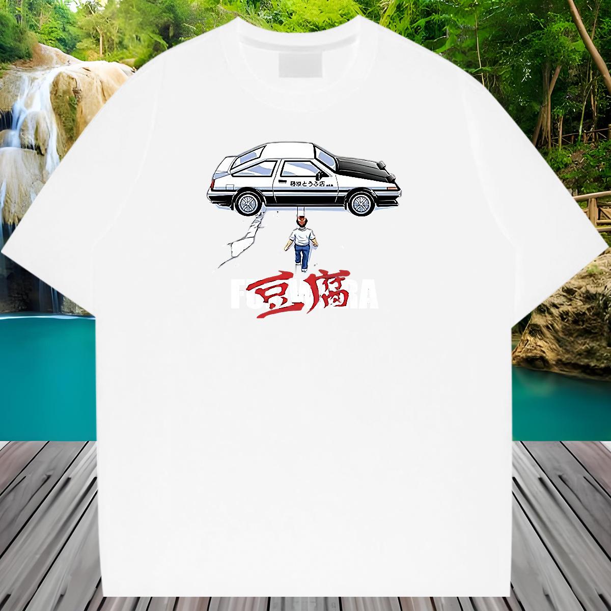 Designer Men T Shirts Cotton Breathable Short Sleeve Anime Printing Street Men Tops Tees Custom Anime Fashion Tops