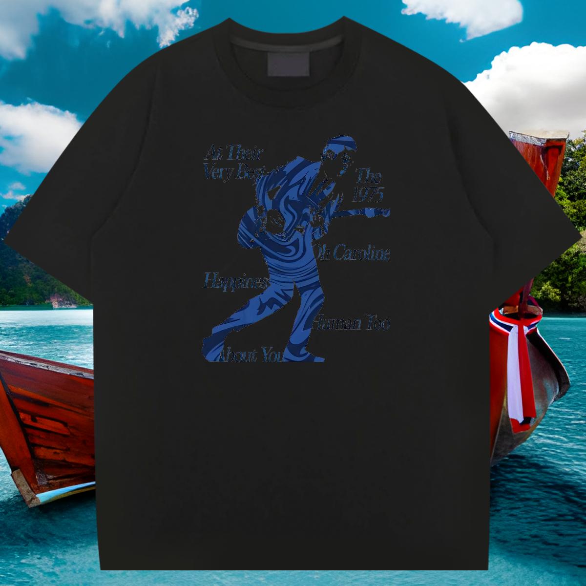 Classic Casual Men T Shirts Plus Size Custom Tshirt for Man Woman Street wear Hip Hop Short Sleeve Cotton O-Neck Loose Fit Tshirts