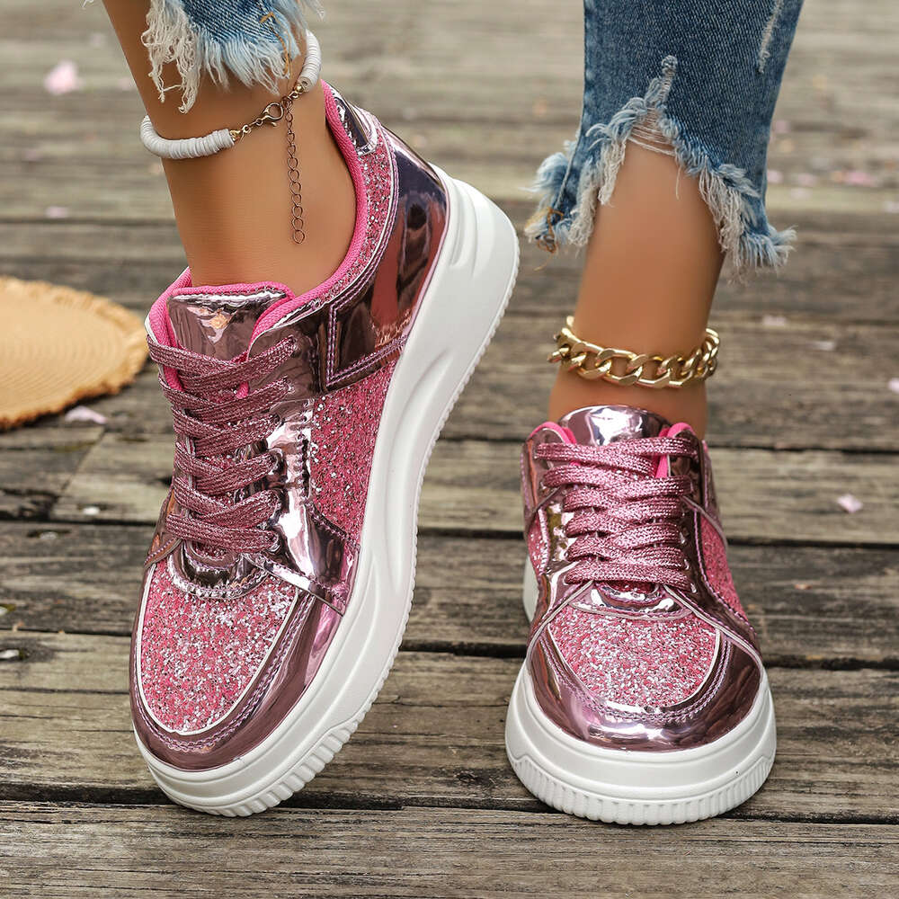 Casual Wedges Sneakers Comfortable Sequins Badminton Fashion Women S Vulcanize Shoes Running Fiess Walking Ddmysheep Ddmysheep ddmythur