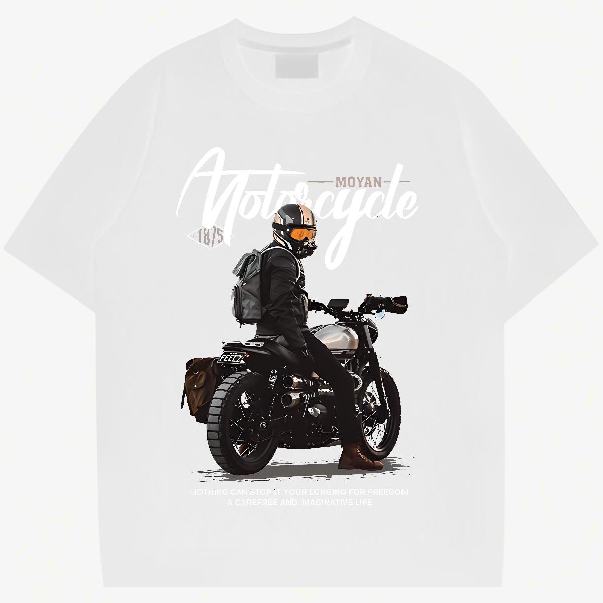 DIY Customized T-Shirts Round Neck Short Sleeve Home Outdoor Men Tees DIY Anime Comfortable Tees Shirts