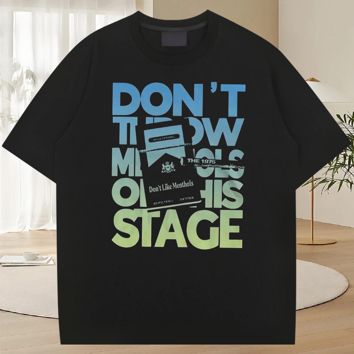 Unisex Mens T Shirts 180g Cotton Anime Printing Street Tshirt for Man Woman DIY Printed Fashion Designer Clothes