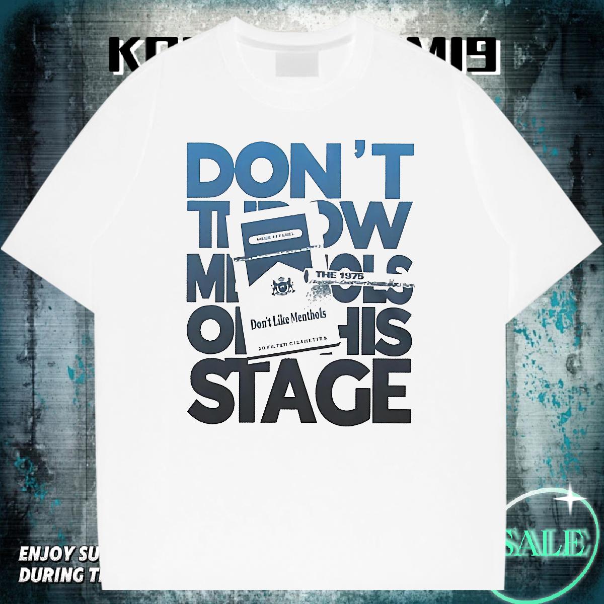DIY Customized T-Shirts for Men Custom Anime High Street Hip Hop Men Tees Cotton Breathable Classic Tops