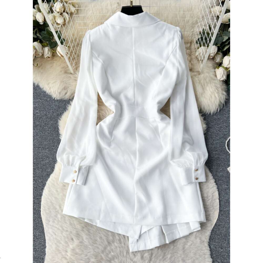 Light mature style waistband suit dress for womens spring and autumn wear new light luxury temperament design slim and high-end elegant short skirt
