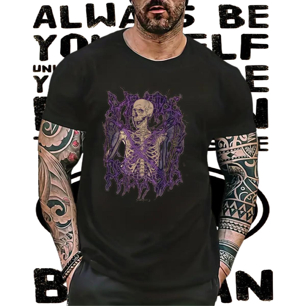 DIY Customized T-Shirts DIY Logo Men Tshirts Outdoor Breathable Crew Neck Cotton Classic Tee Shirt