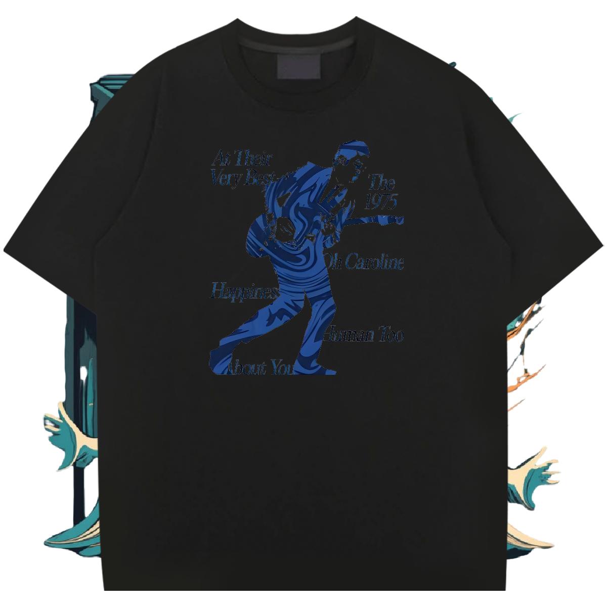 Classic T Shirt For Man Short sleeve Cotton Soft Summer Casual Tshirt for Man Woman Plus Size Custom Designer Tops Shirt