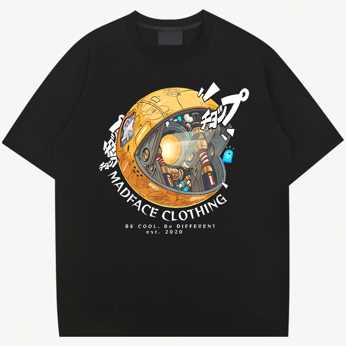 Fashion Designer T-Shirts Custom Anime Printing Street Men Tops Tees Crew Neck Cotton Breathable Loose Fit Clothes