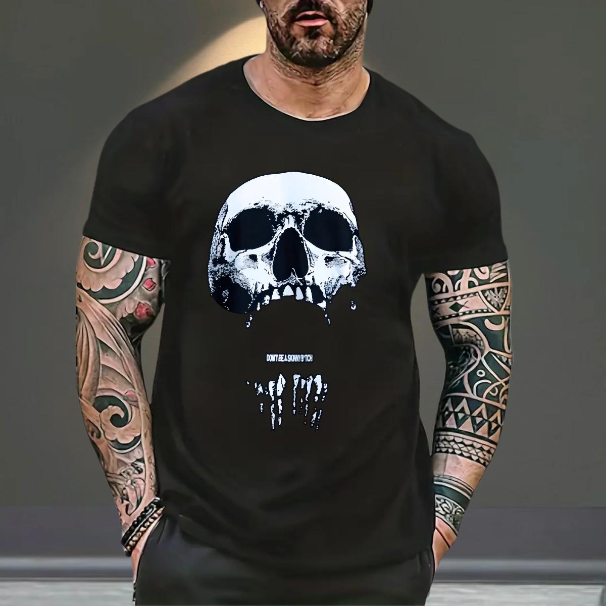 Soft T Shirts Men Hip Hop Street 180g Cotton Tshirts Brand DIY Printed Tops Tees