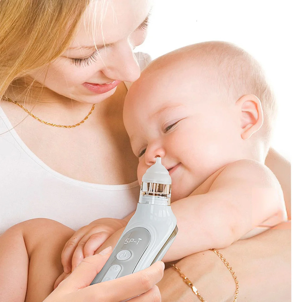 Baby Nasal Aspirator Adjustable suction Nose Cleaner born infantil Safety Sanitation Nasal dischenge patency tool 240603