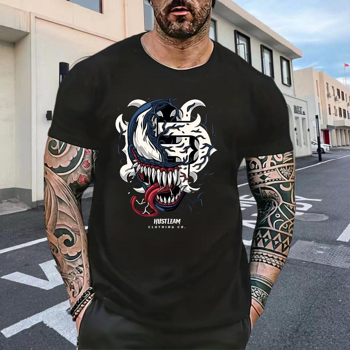 Designer T-Shirts Black Oversized Tshirt for Man Woman Street Short Sleeve Cotton O-Neck Loose Tees Shirts