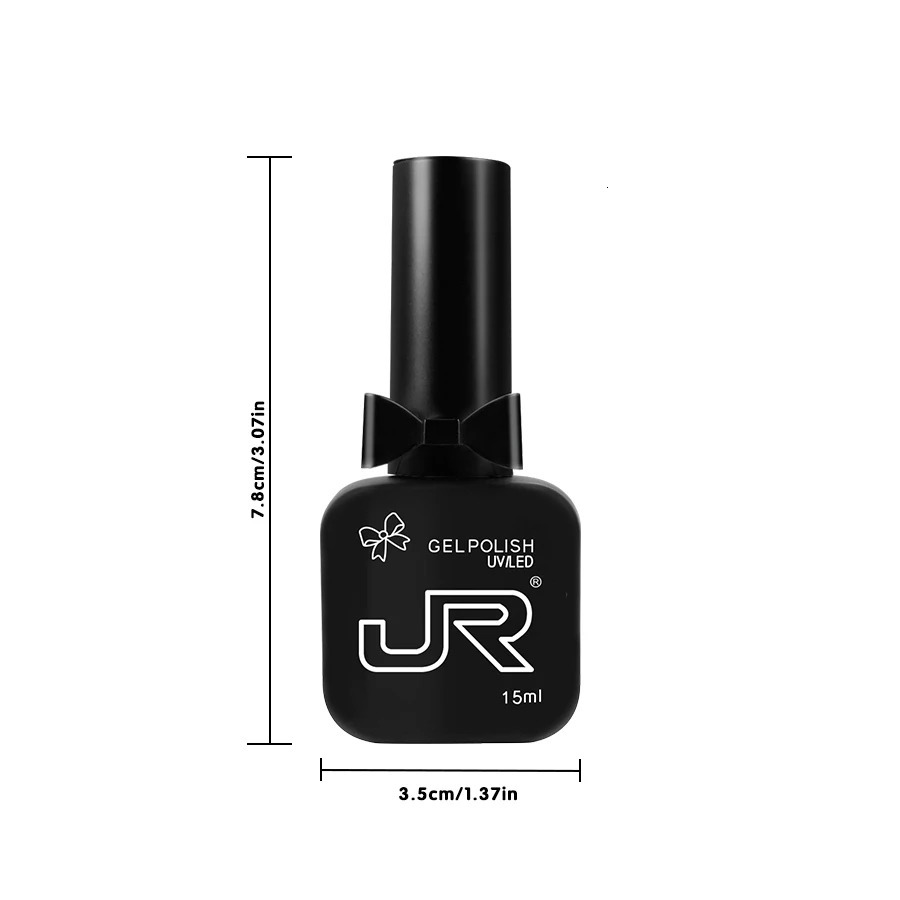 JR 9pcs 15ml gel nail polish set including red pink nude gel polishing set UV LED soap set home DIY primer gift 240528