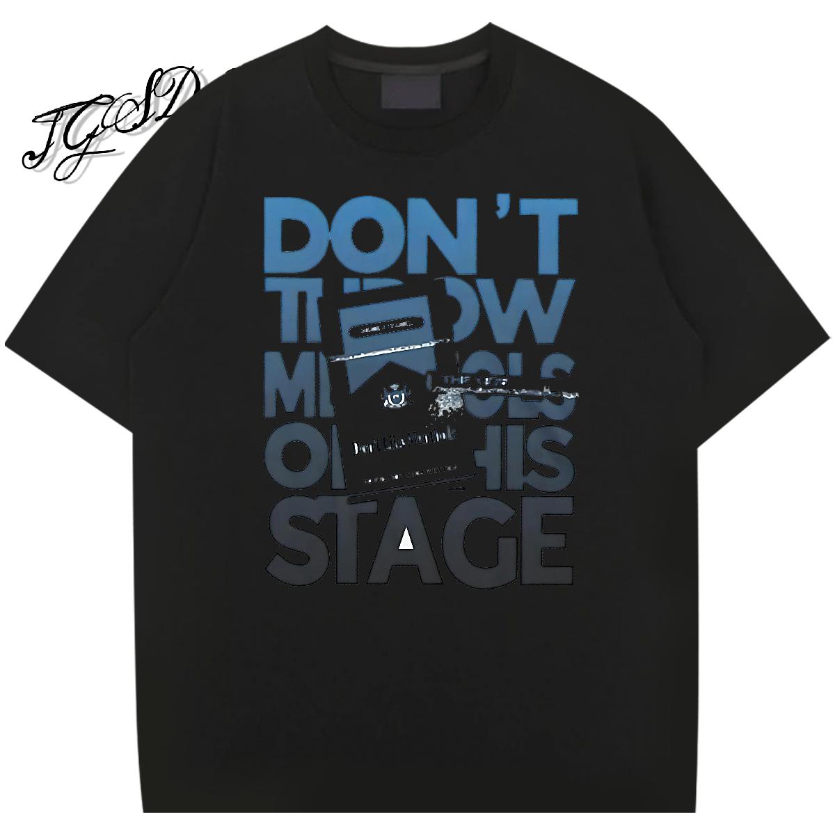Wholesale Men T Shirts Plus Size Cartoon Casual Daily Wear Couples T Shirts Cotton Breathable Popular Clothes