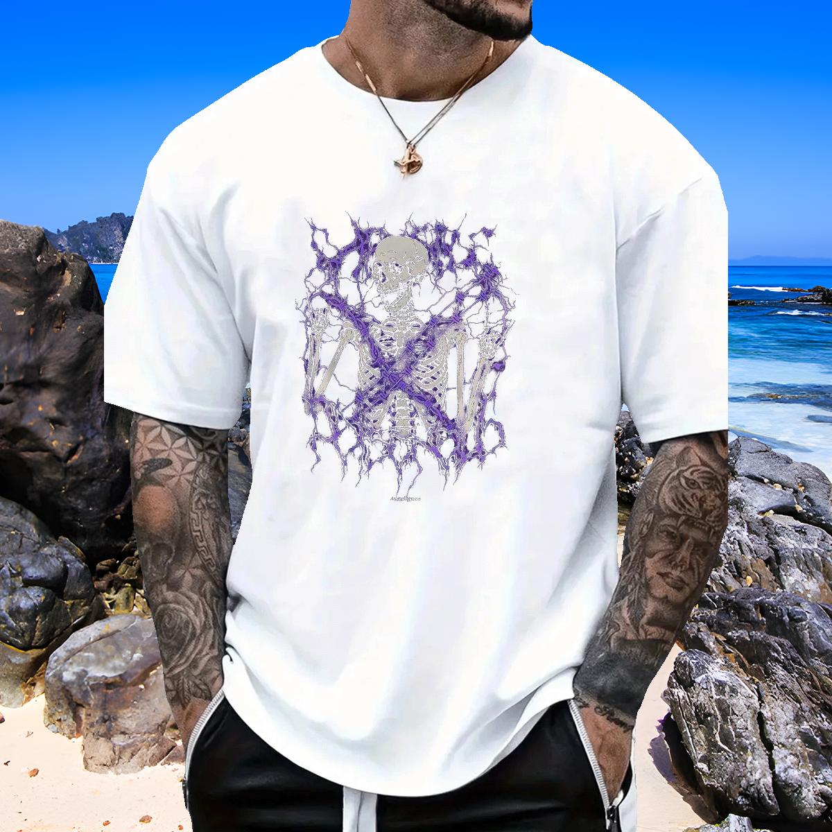 Designer Fashion T shirt Plus Size Custom Men Tops Tees Casual Cotton Breathable Popular Tops Shirt