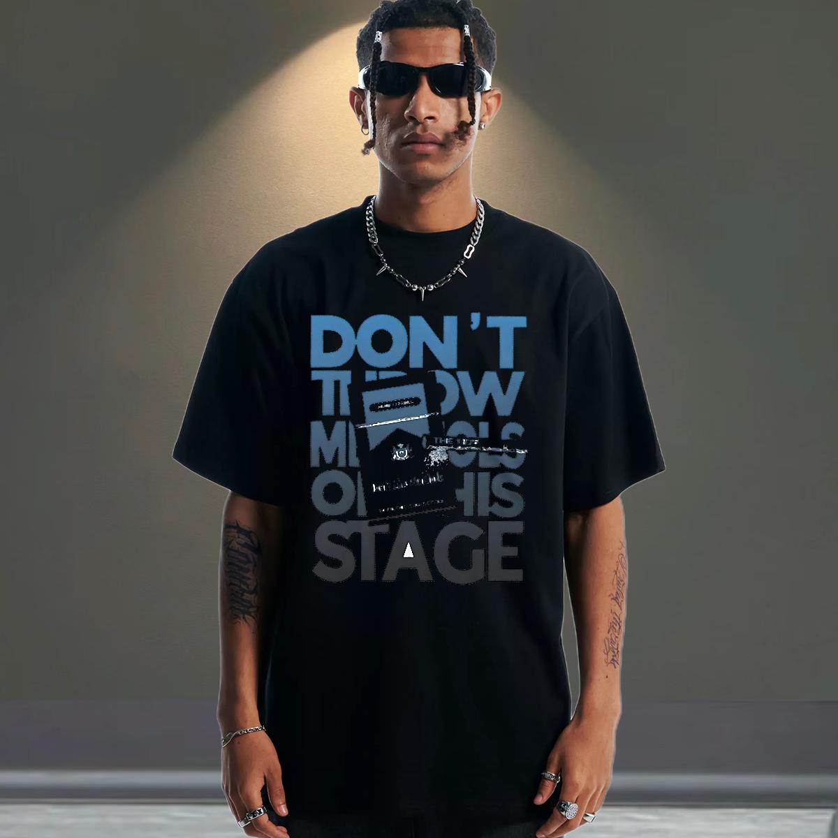 Comfortable Men T Shirts Short Sleeve Cotton O-Neck Street Men Tshirts DIY Designer Fashion Top Tees