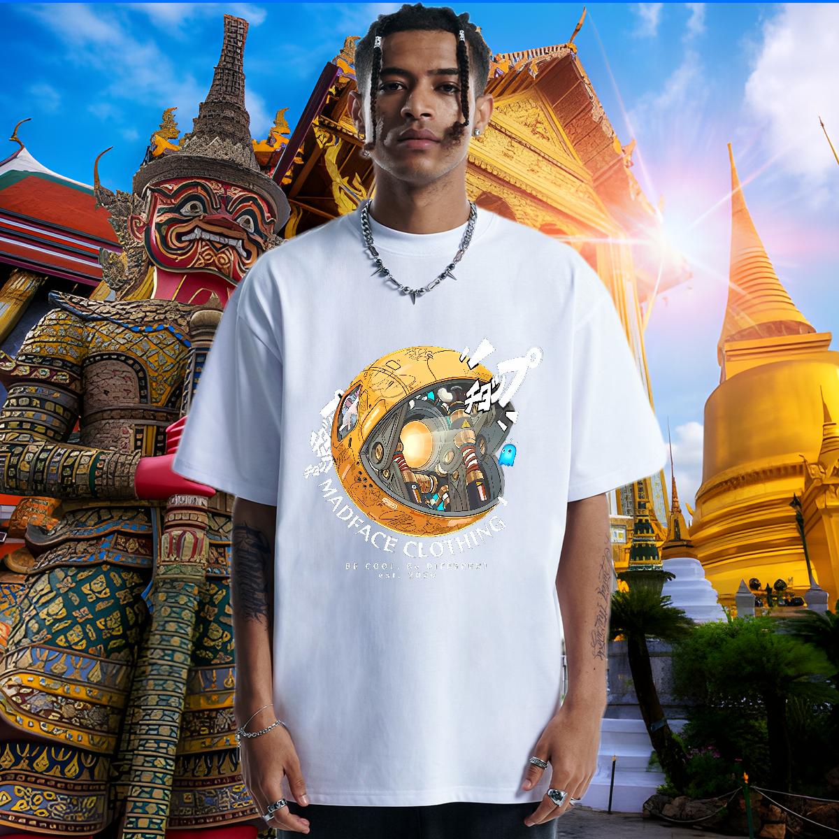 Brand T-Shirts for Men Custom Printed Men Tees Daily Wear Crew Neck Cotton Soft Top Tees