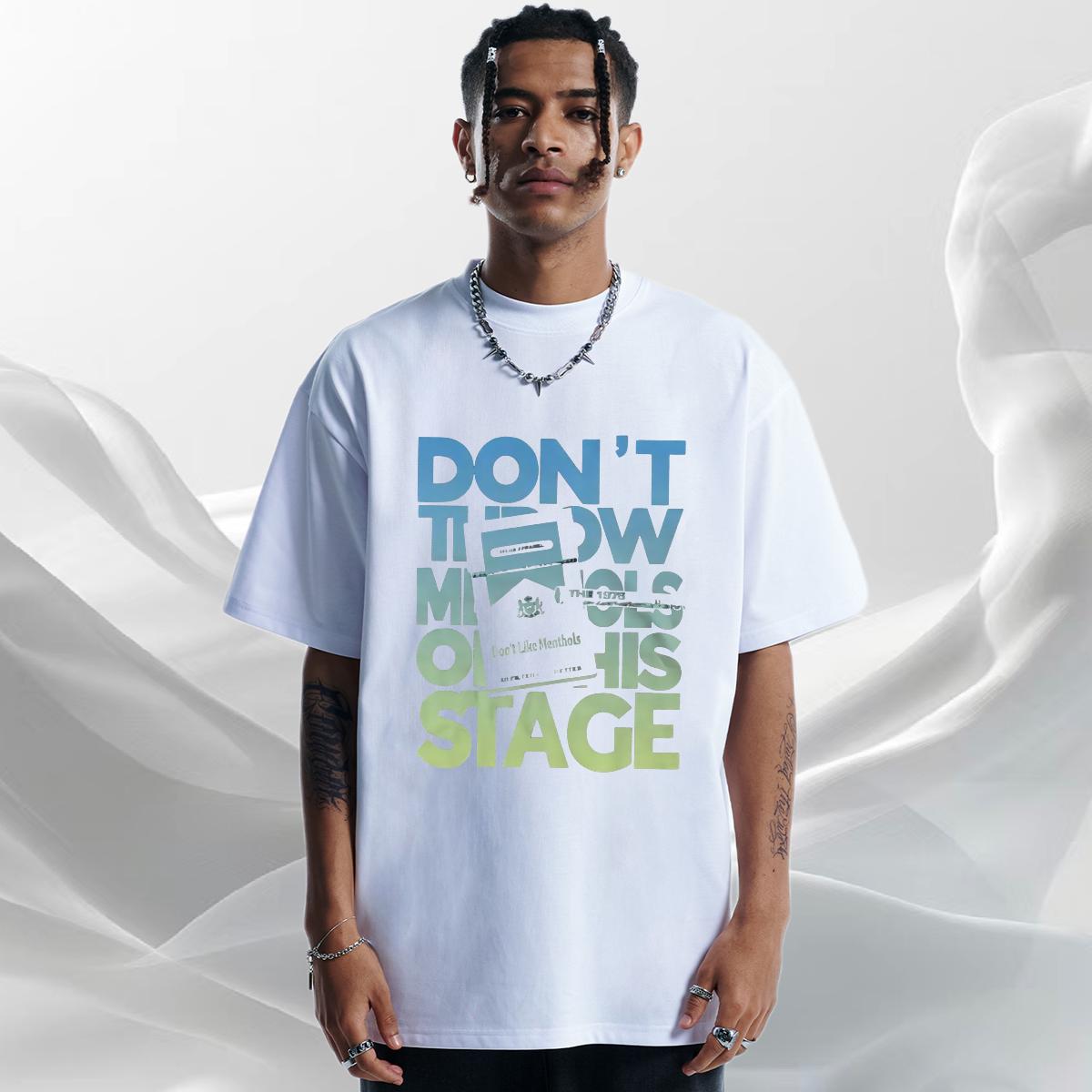 Comfortable T Shirts Men Cotton Breathable Soft Home Outdoor Men Tees Oversized Fashion Casual Tops Shirt