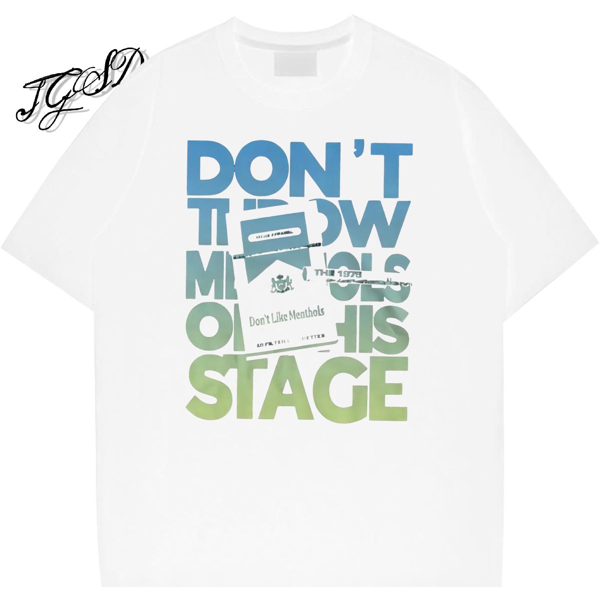 Fashion Design Mens T Shirts Cartoon Printing S-3XL Casual Beach Tshirt for Man Woman Cotton O Neck Short Sleeves Designer Wear