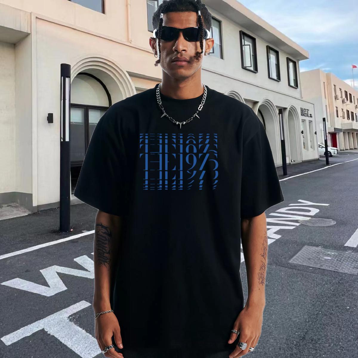 Fashion Designer T-Shirts for Men Custom Printed Men Tshirts Beach Breathable Short Sleeve Cool Design Tees Shirts