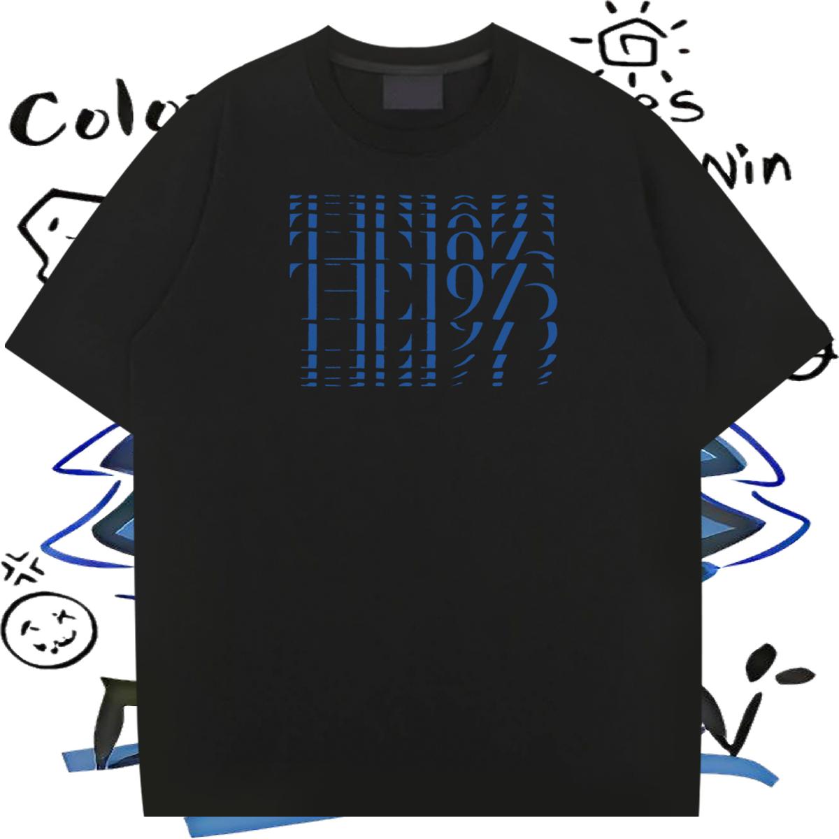 Popular Men T Shirts Sports Casual Cotton Breathable Short Sleeve Men Clothes T-Shirt 2024 Graphic Tops